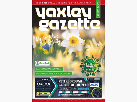 Yaxley Gazette April 2022 cover