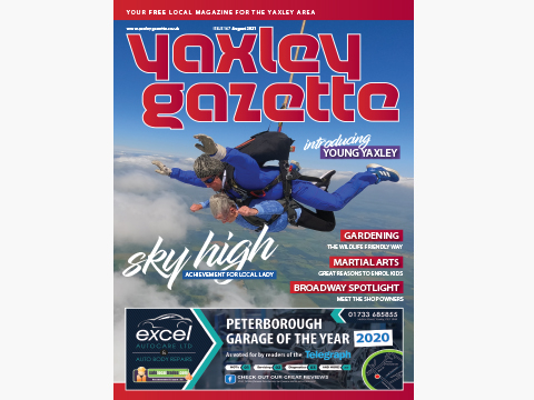 Yaxley Gazette August 2021 cover