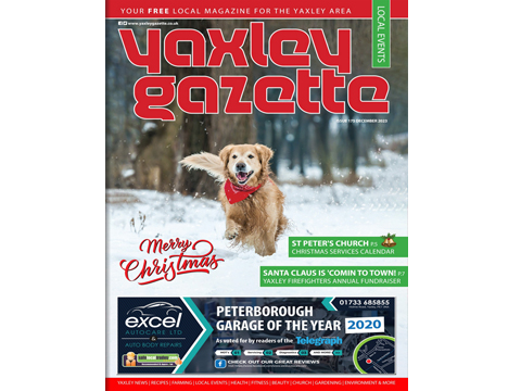 Yaxley Gazette December 2023 cover