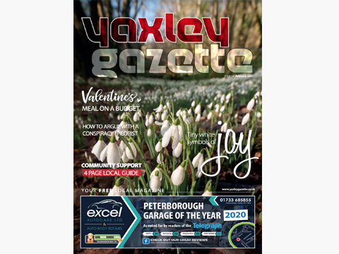 Yaxley Gazette February 2021 cover