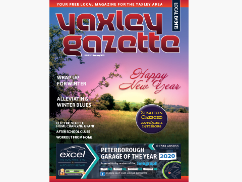 Yaxley Gazette January 2022 cover