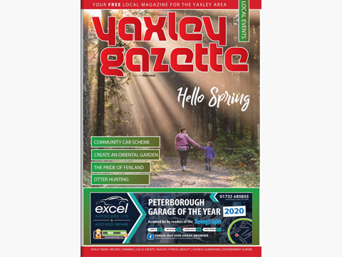 Yaxley Gazette March 2022 cover