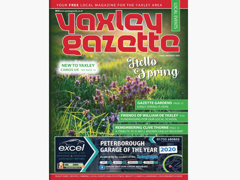 Yaxley Gazette March 2023 cover