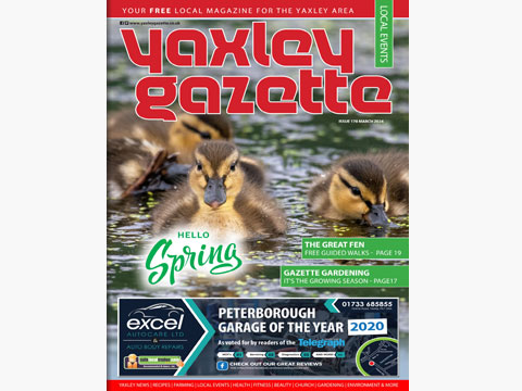 Yaxley Gazette March 2024 cover
