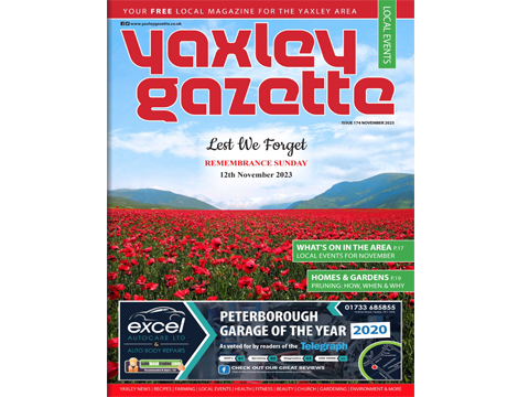 Yaxley Gazette November 2023 cover