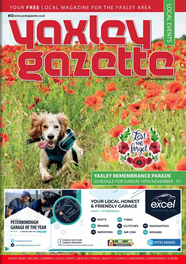 Yaxley Gazette November 2024 cover