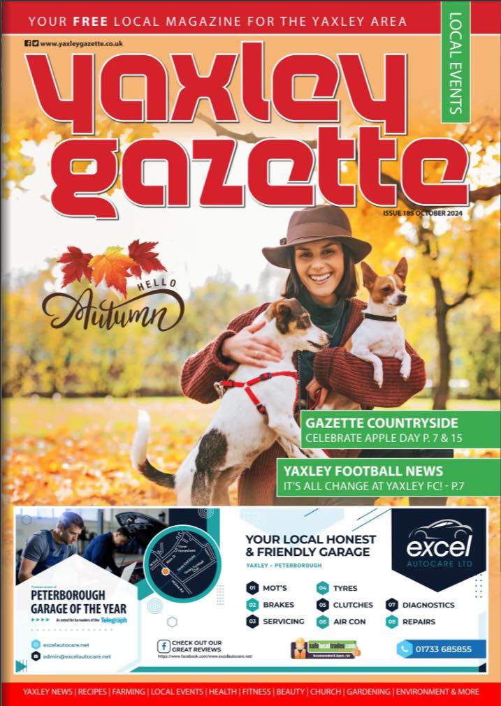 Yaxley Gazette October 2024 cover