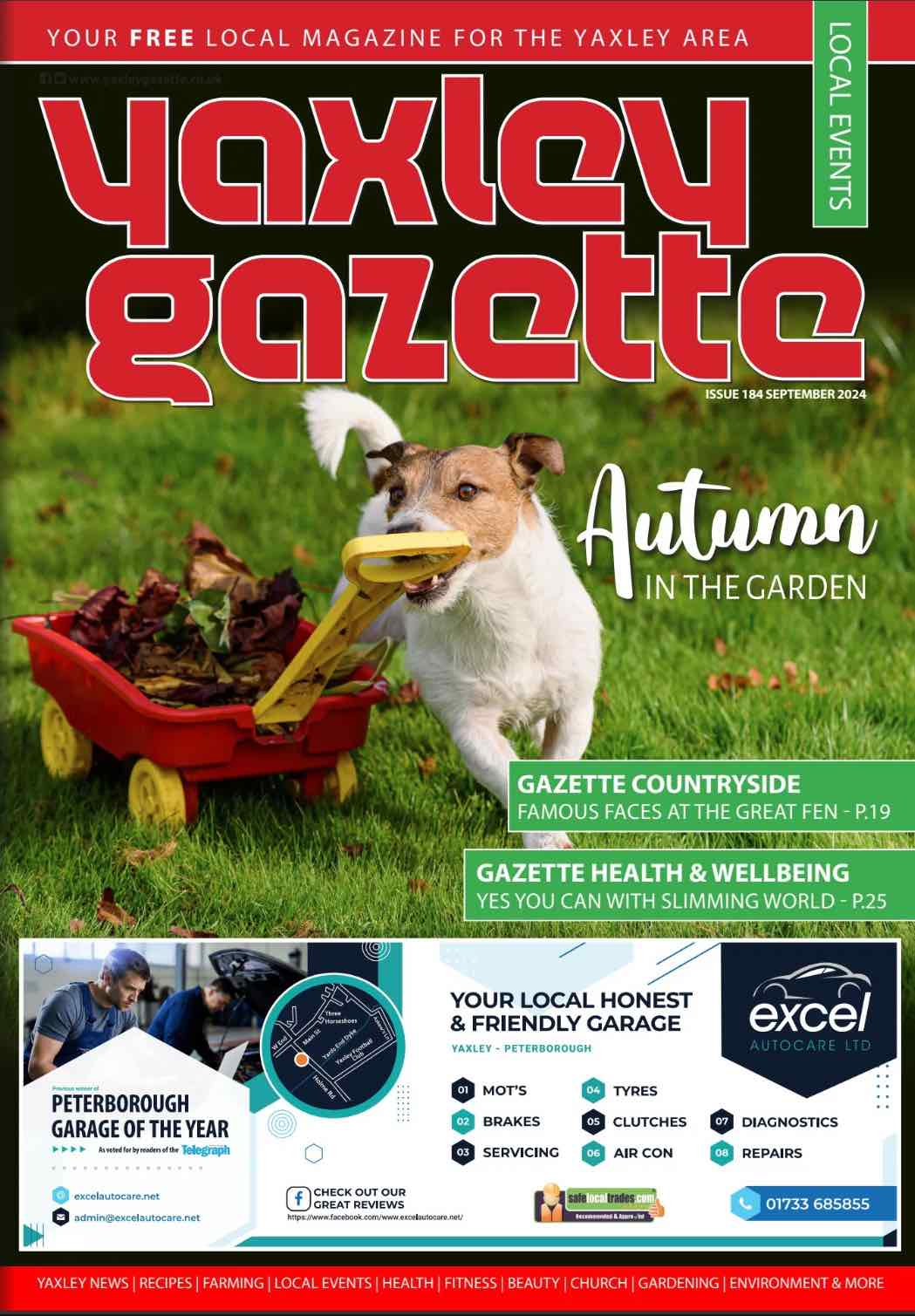 Yaxley Gazette September 2024 cover